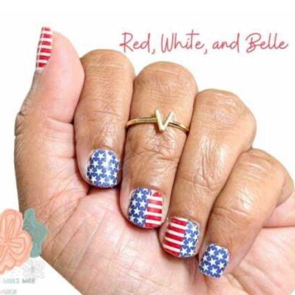*Retired* Color Street: Red, White, and Belle | Fourth Of July Patriotic America - Picture 11 of 16